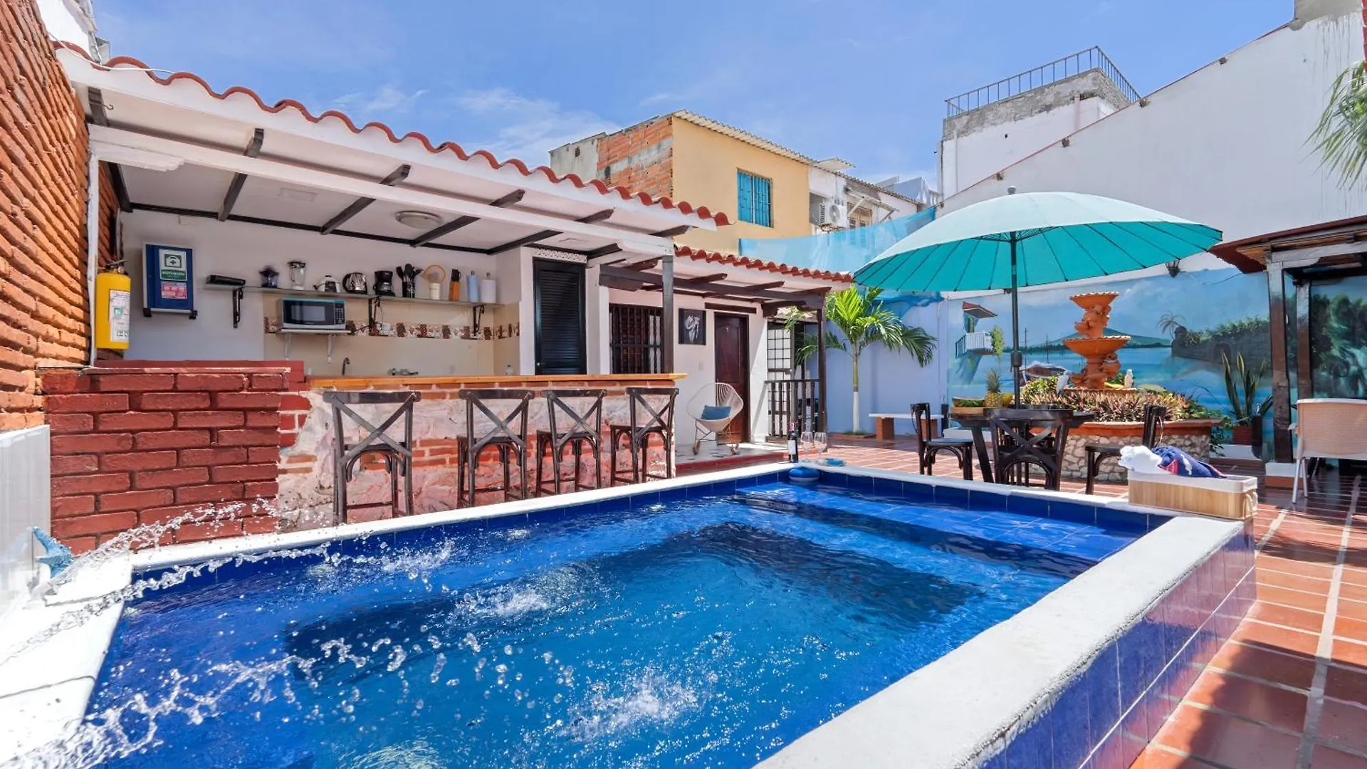 Сasa de vacaciones Villa Casa Katalina Cartagena Colombia